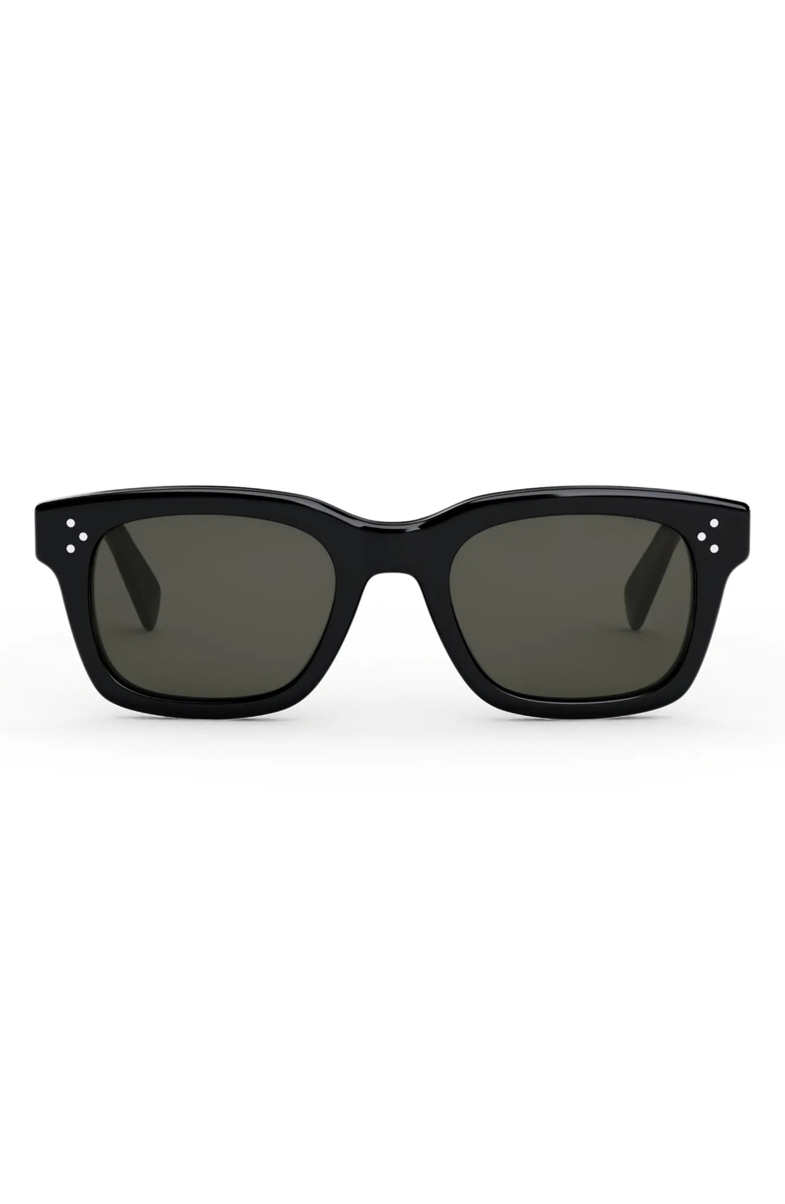 Bold 3 Dots 50mm Square Sunglasses | Nordstrom