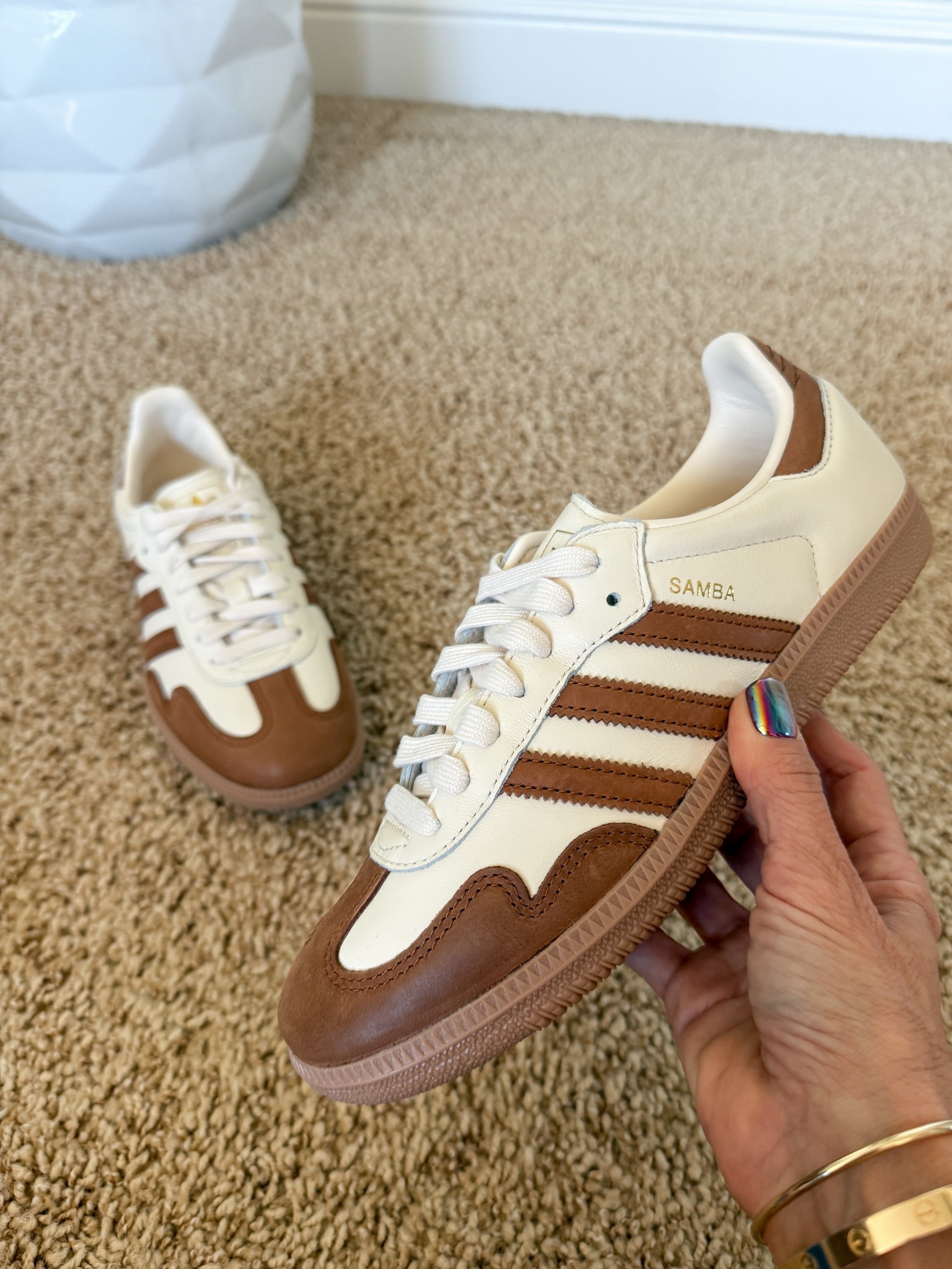 New release! Super cute, neutral, low profile Samba’s! TTS

#LTKOver40 #LTKootd #LTKmomlife