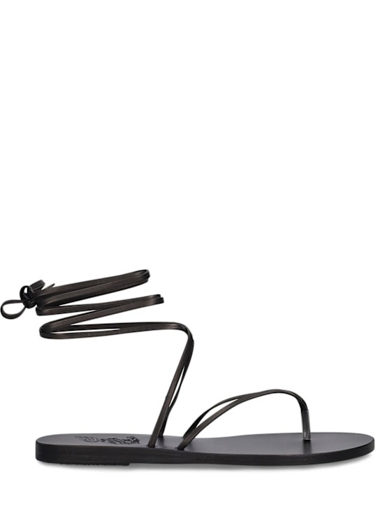 5mm Celia leather flat sandals | Luisaviaroma