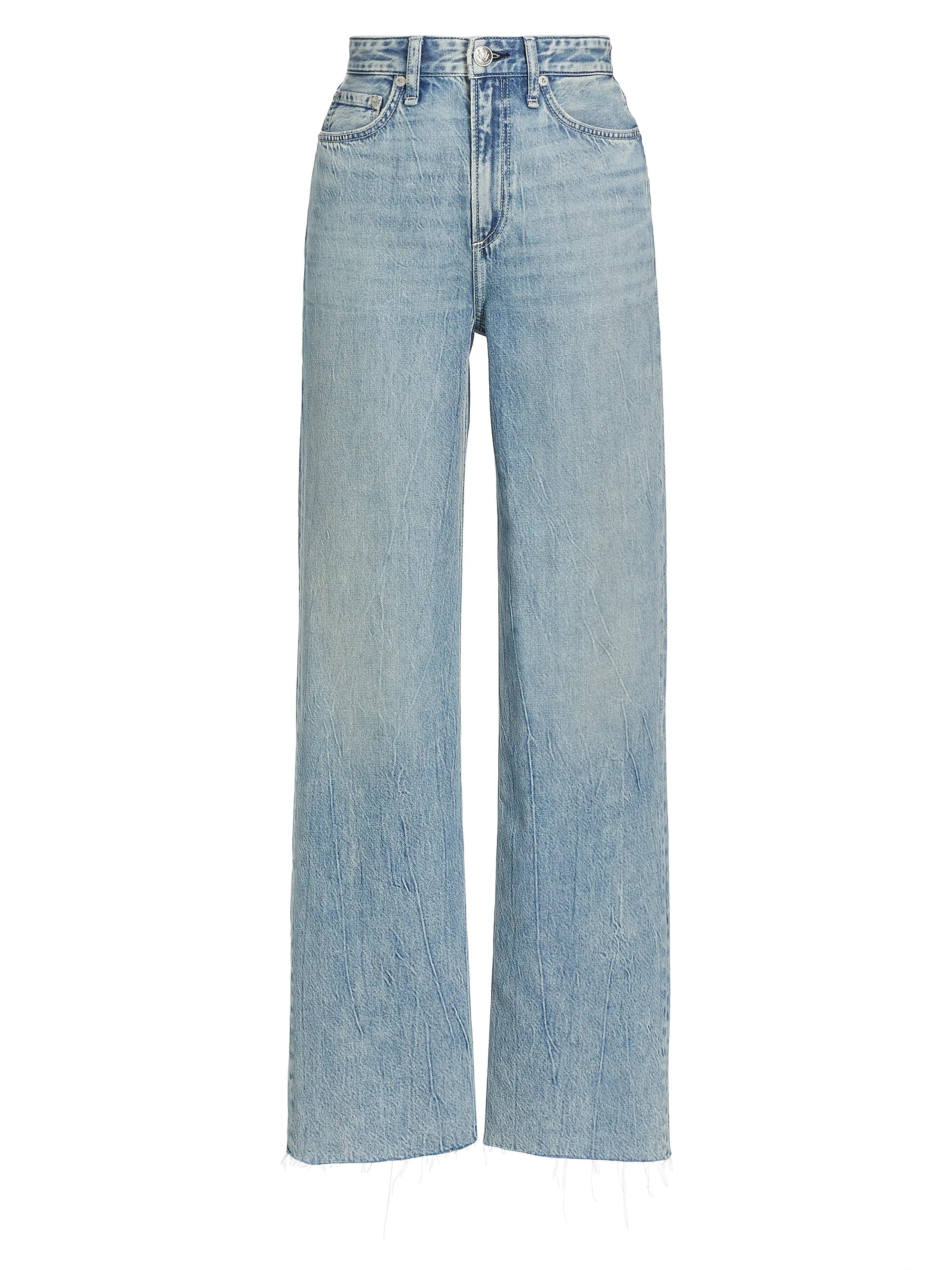 Logan Featherweight Wide-Leg Jeans | Saks Fifth Avenue