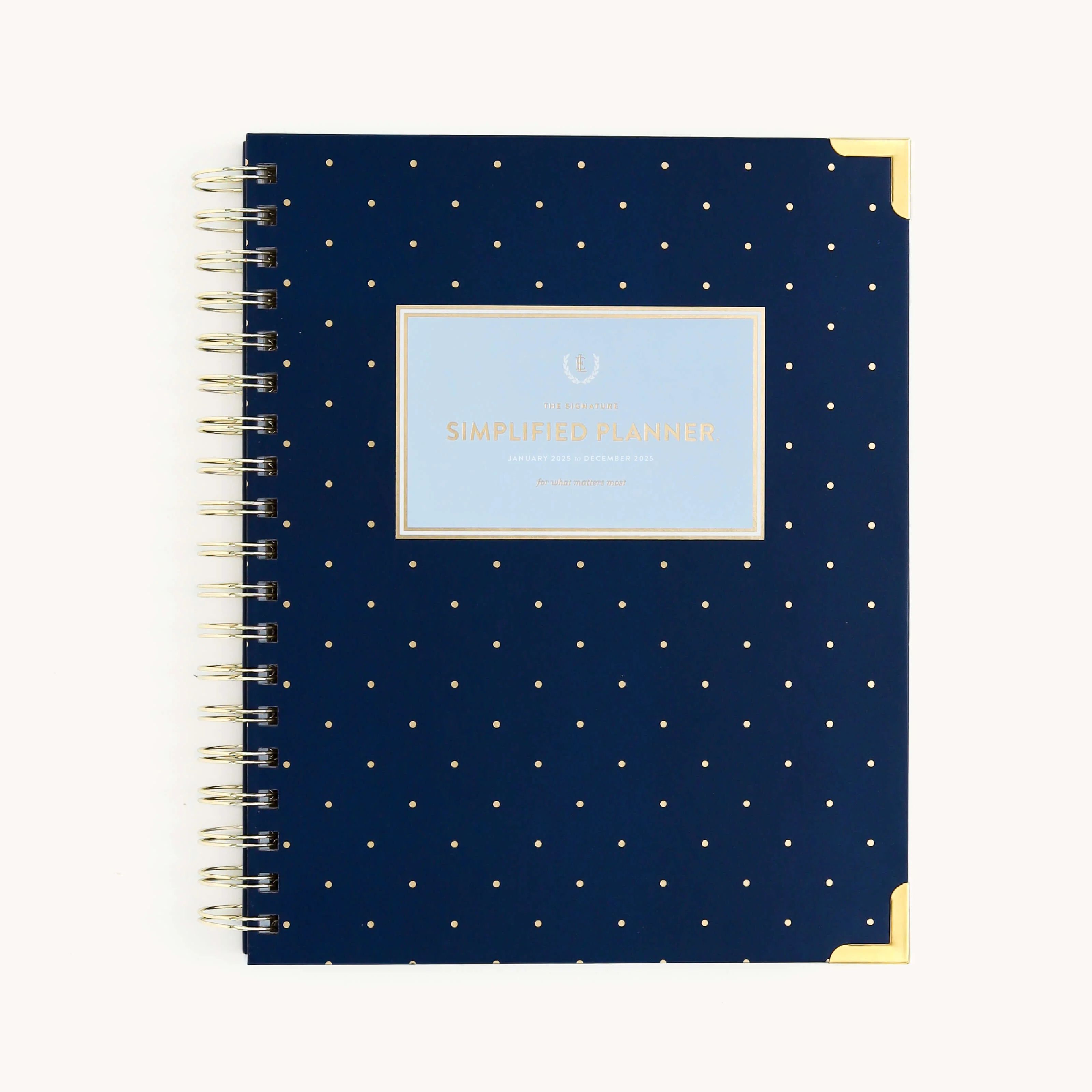 2025 Weekly, Simplified Planner, Dainty Dot | Simplified