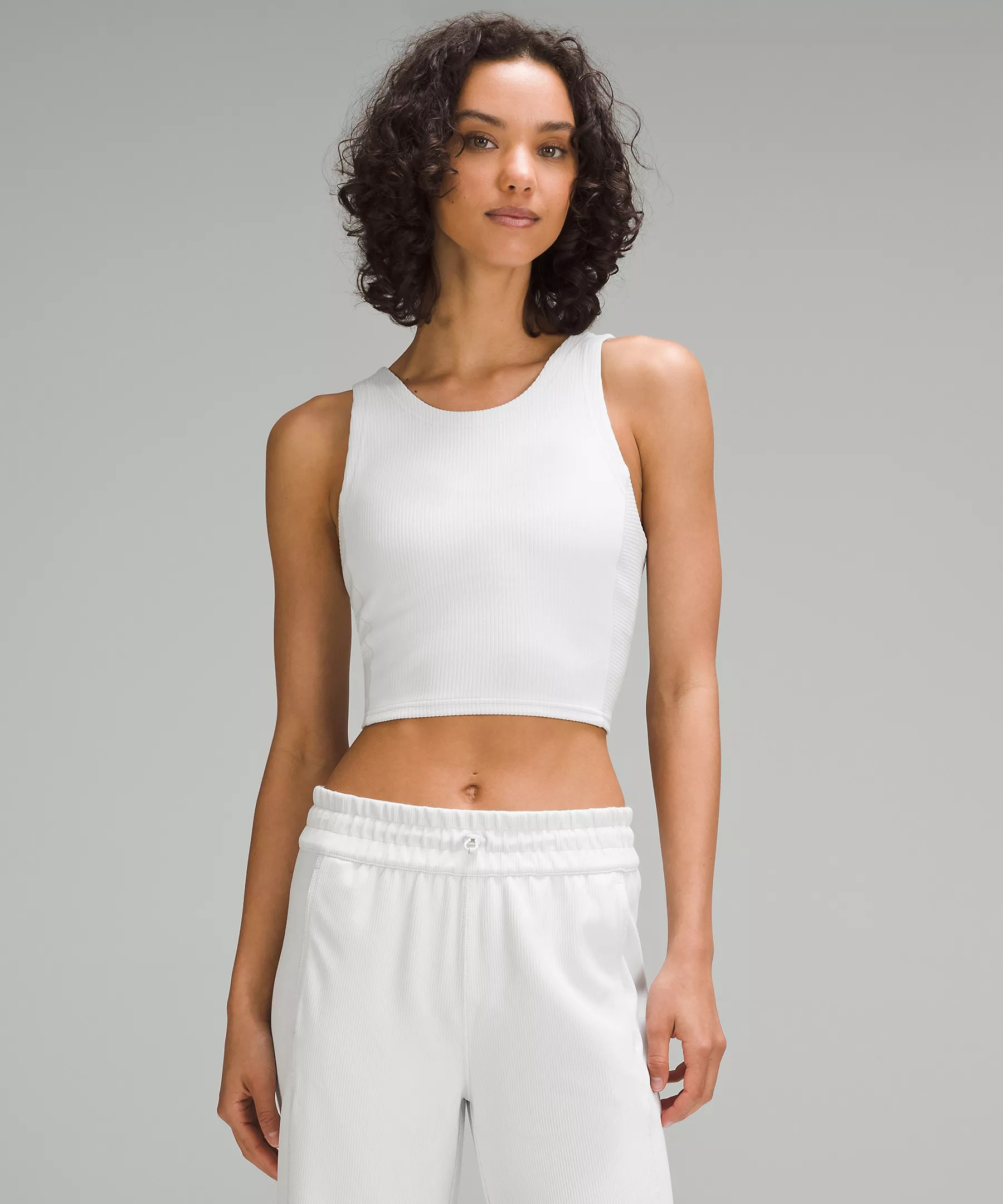 Ribbed Softstreme Cropped Tank Top | Lululemon (US)