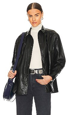 Isabel Marant Etoile Candy Jacket in Black from Revolve.com | Revolve Clothing (Global)