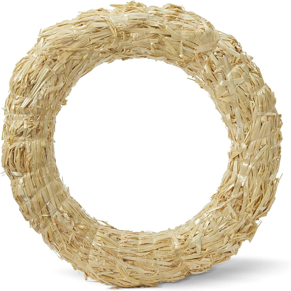 FloraCraft Straw Wreath Form 18 Inch Natural | Amazon (US)