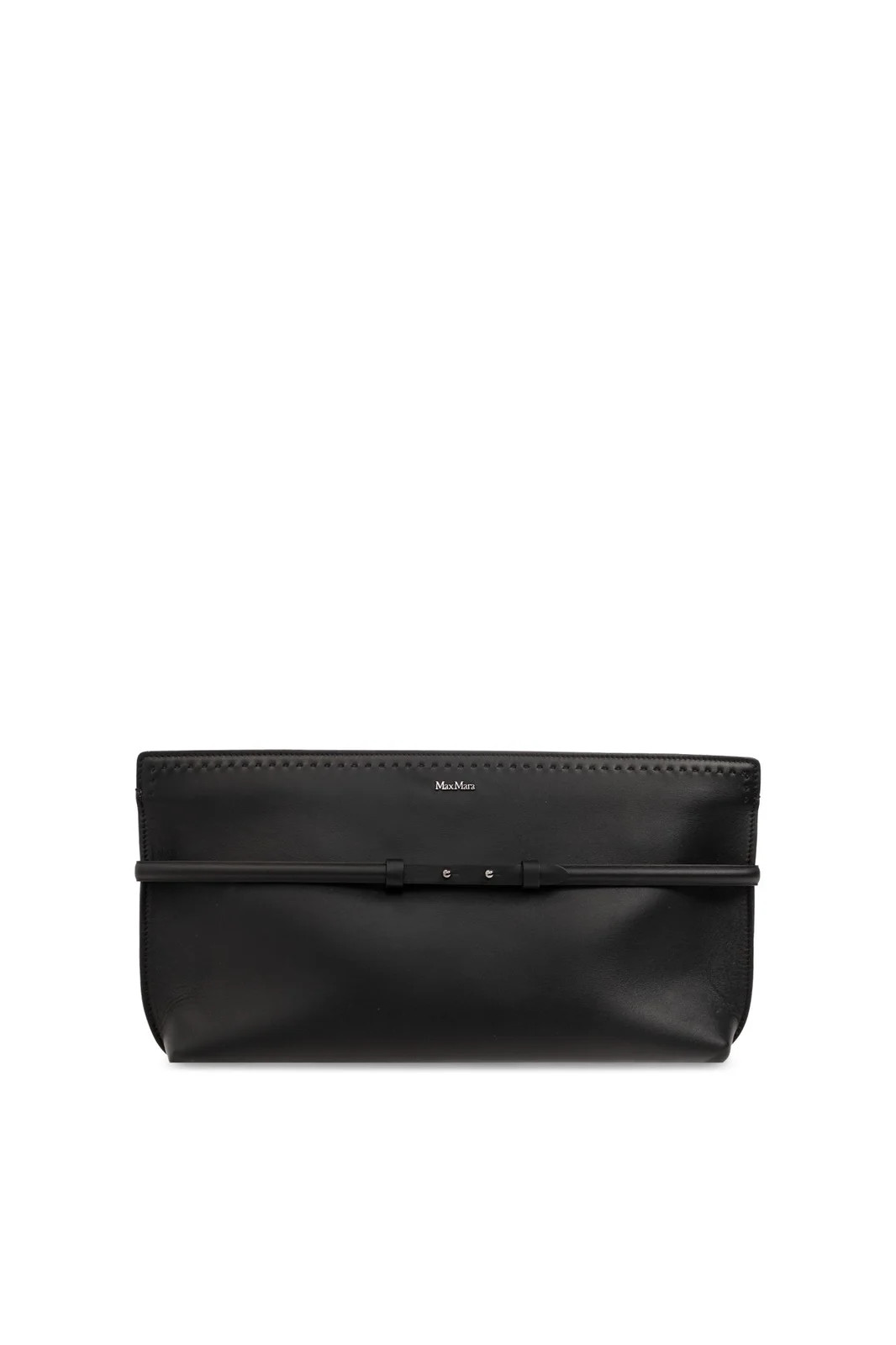 Max Mara Archetipo Belt Detailed Clutch Bag | Cettire Global