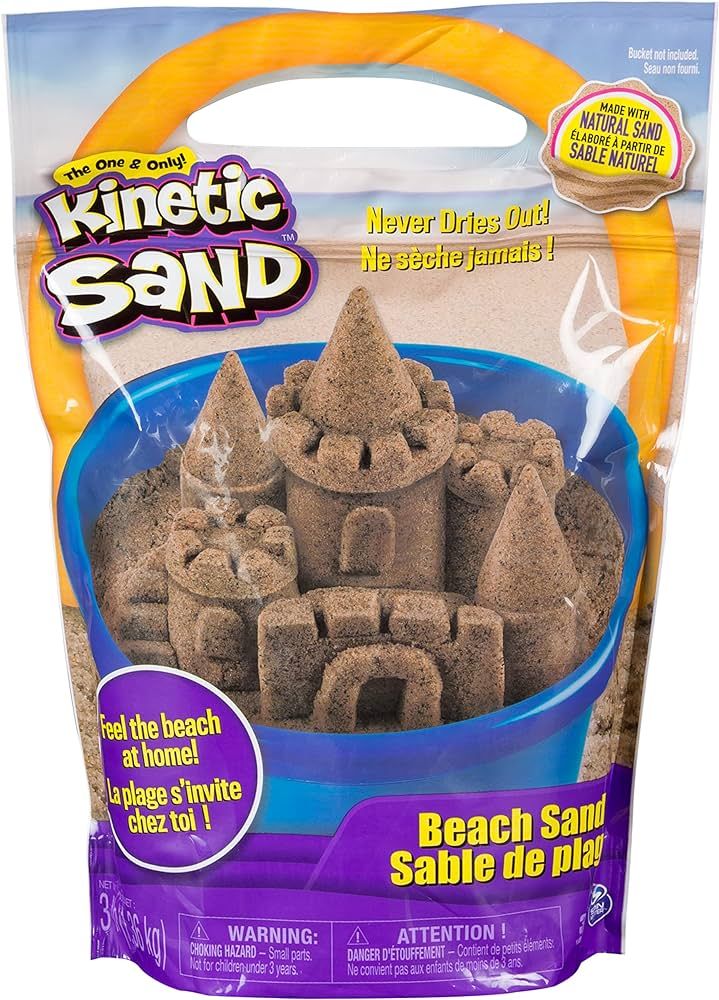 Kinetic Sand, 3lbs Beach Sand for Ages 3 and Up | Amazon (CA)