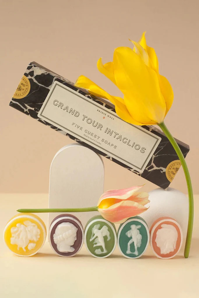 French Grand Antique Marble Grand Tour Collection of Intaglio Soaps | Tuckernuck (US)