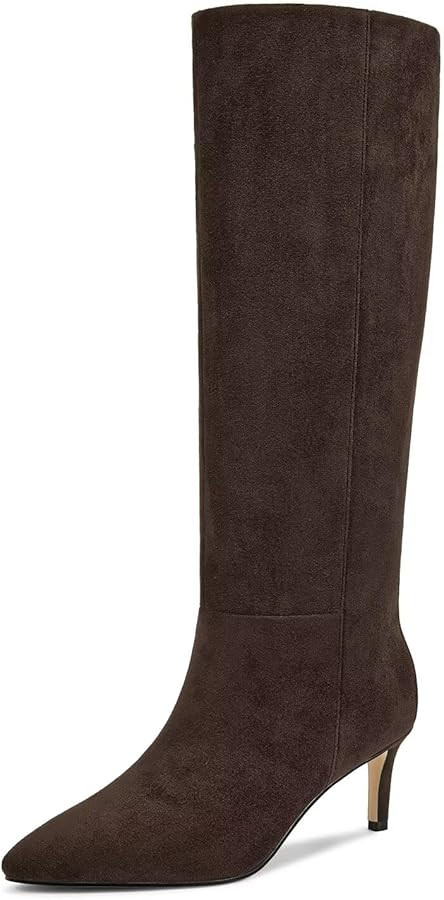 wetkiss Knee High Boots for Women Pointed Toe Design, Classic and Sexy | Amazon (US)