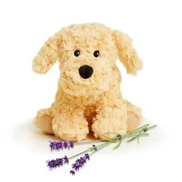 Golden Dog Junior - Warmies Cozy Plush Heatable Lavender Scented Stuffed Animal | Walmart (US)