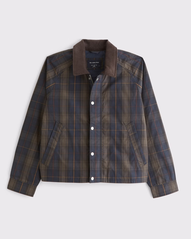 Men's Lightweight Barn Jacket | Men's Coats & Jackets | Abercrombie.com | Abercrombie & Fitch (US)