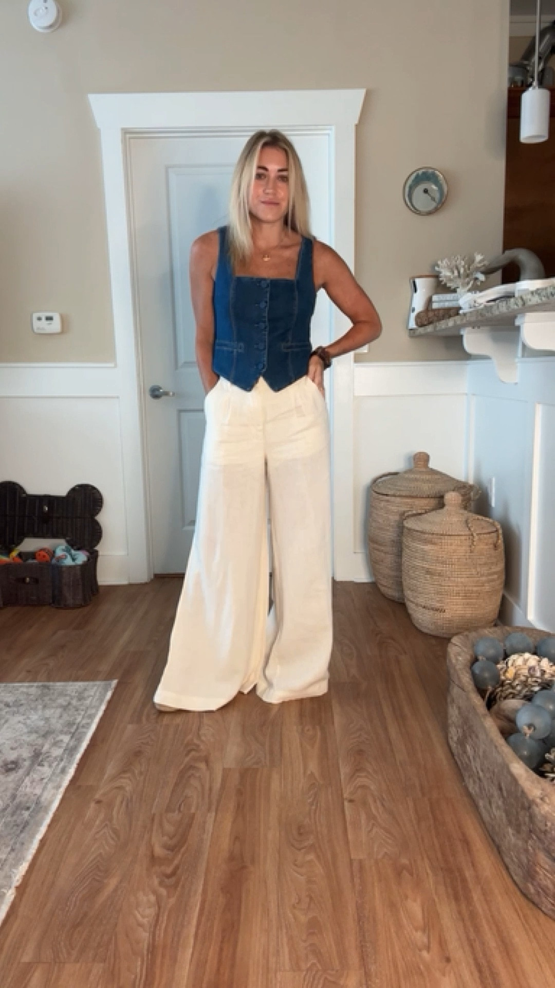 Being a rebel and wearing white on first day of fall

#LTKWorkwear #LTKOver40 #LTKSeasonal