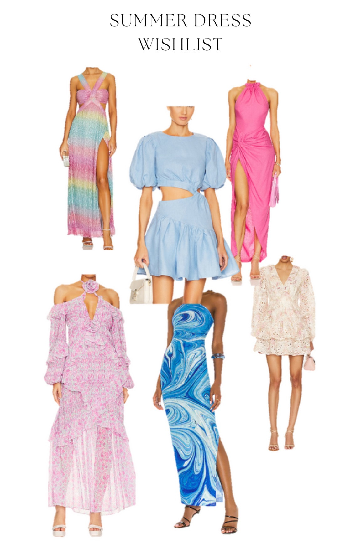 Summer Wishlist Dresses 🌺 

#LTKFind #LTKeurope #LTKwedding