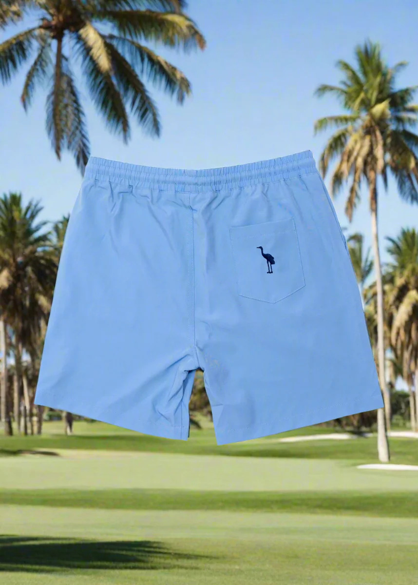 Boys Performance Shorts | Coastal Blue | The Coastal Crane