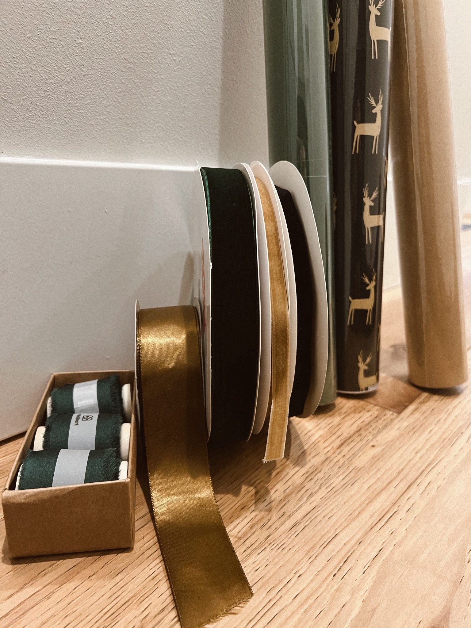 anyone else get as excited about the wrapping as the gift? I do! Going with a moody forest vibe this year under the tree 🤎🌲

#LTKSeasonal #LTKHoliday