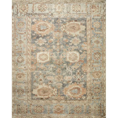 Loloi Margot Ocean/Spice Area Rug Feat. CloudPile | Wayfair North America