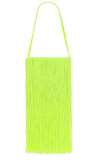 Fringe Shoulder Bag in Soft Glowstick | Revolve Clothing (Global)