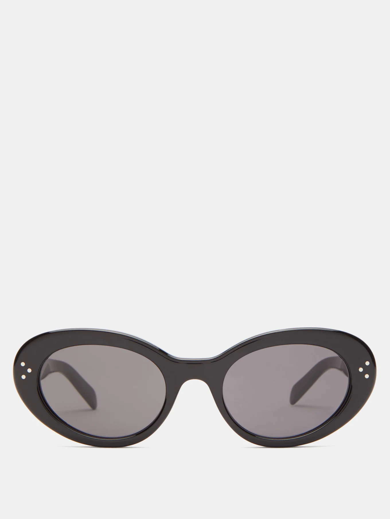 Oval cat-eye acetate sunglasses | Matches (UK)