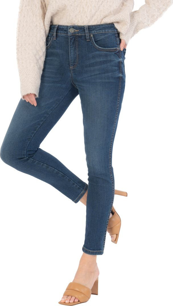 Donna Fab Ab High Waist Ankle Skinny Jeans | Nordstrom