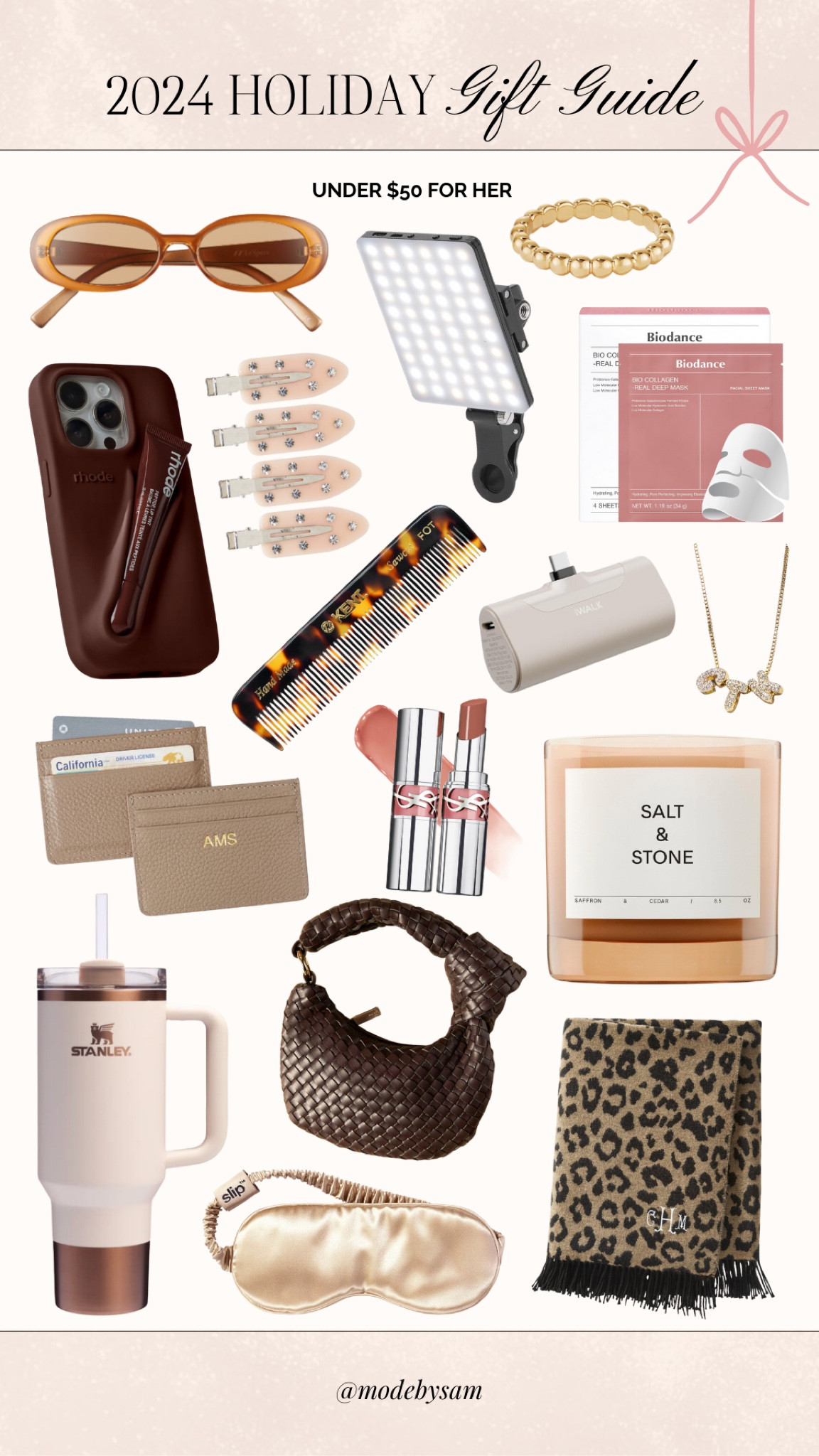 BUDGET FRIENDLY: Gift guide for her under $50! ✨ Gifts for the girls, gifts for the besties, gifts for the sister, gifts for the mom, gifts for the mother-in-law, gifts for the cousins!



#LTKsalealert #LTKfindsunder50 #LTKSeasonal