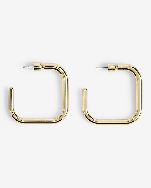 Square Hoop Earrings | Express
