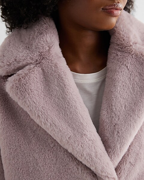 Faux Fur Coat | Express