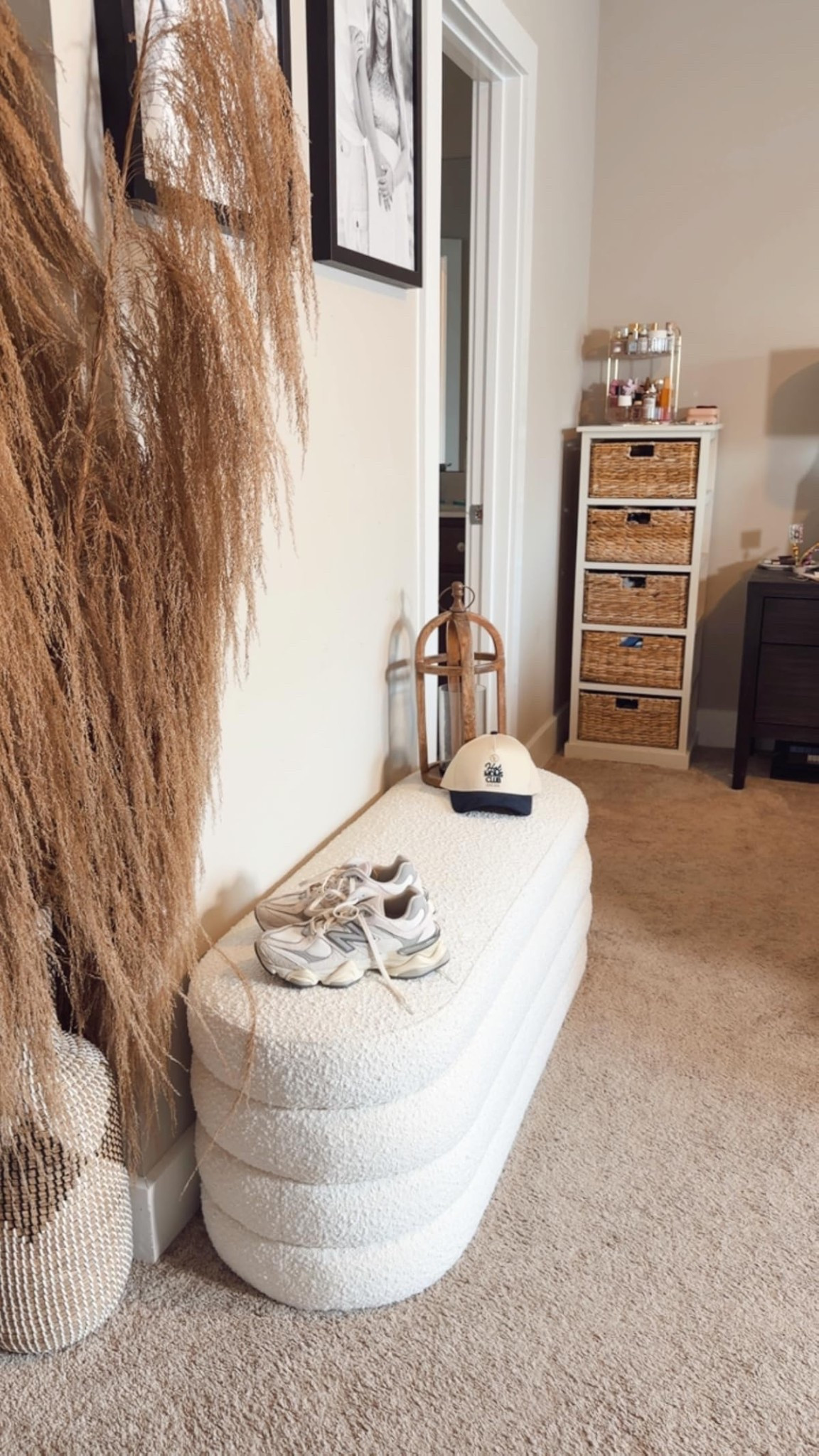 Amazon is once again coming to the rescue for cute, aesthetically pleasing home finds. This little bench is perfect in our room and the extra storage is a must have. This looks and feels like it would be $$$ but is such a good price. 
Bedroom storage, storage ottoman bench, Amazon home finds 

#LTKHome #LTKPetite #LTKMidsize