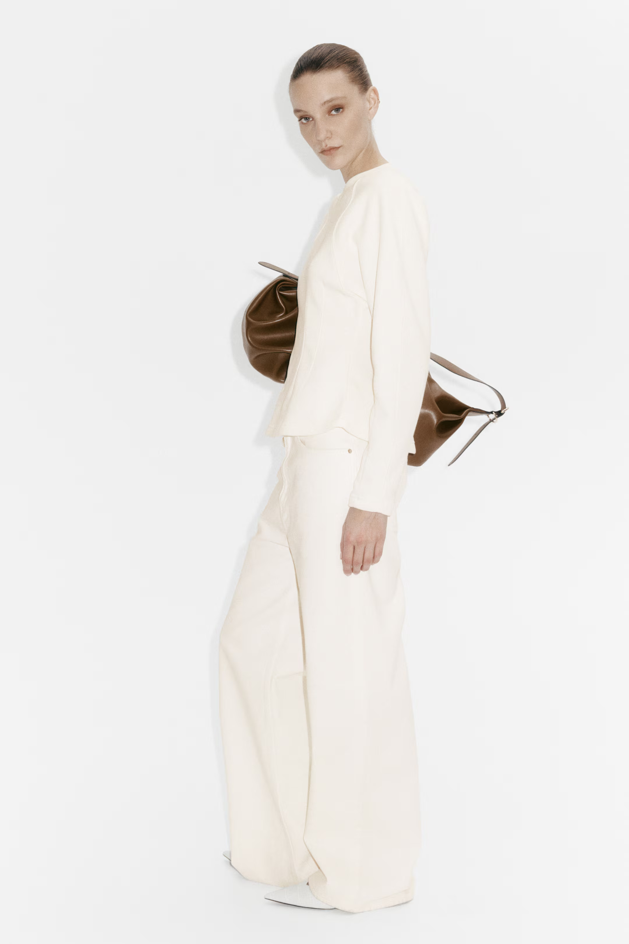 Tapered-Waist Sweatshirt | H&M (US + CA)