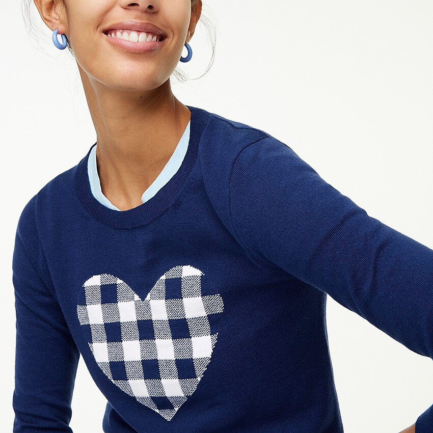 Heart Teddie sweater | J.Crew Factory