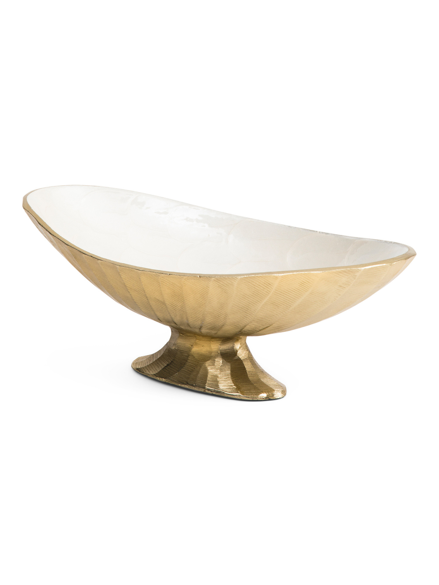 14x7x5 Gold Tone Bowl | TJ Maxx