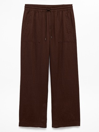 Retreat Linen High Rise Wide Leg Pant | Athleta