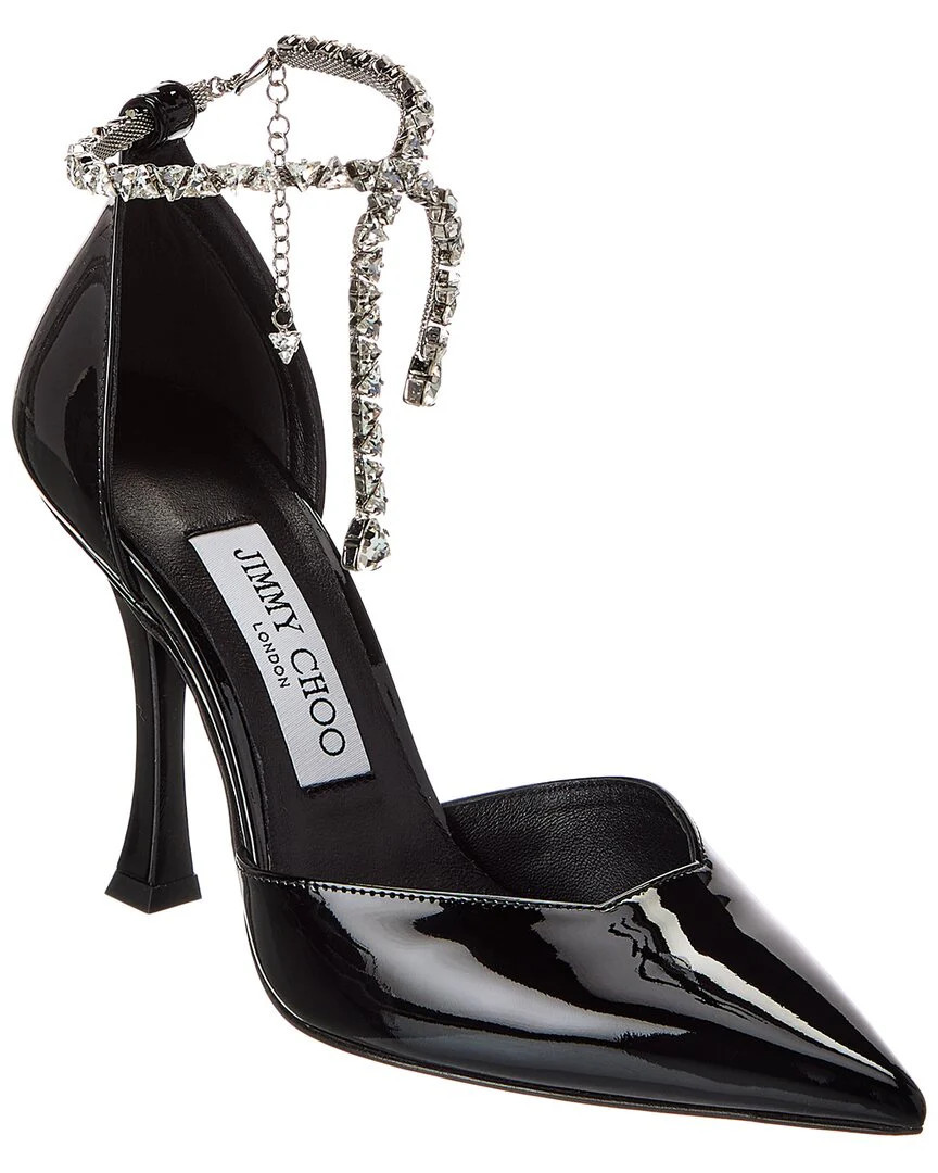 Jimmy Choo Stevie 100 Patent Pump | Shop Simon