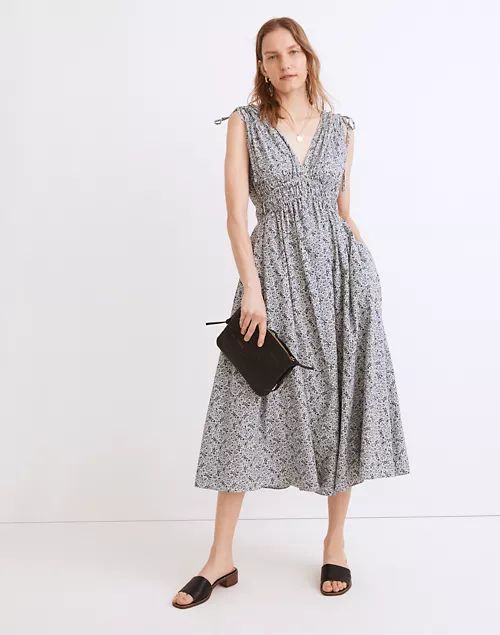 Sophia Smocked Midi Dress in Florentine Floral | Madewell