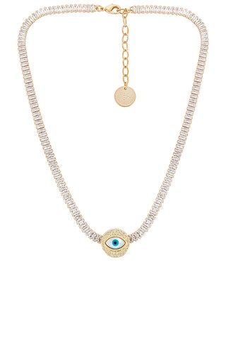 Anton Heunis Eye Crystal Chain in Crystal from Revolve.com | Revolve Clothing (Global)