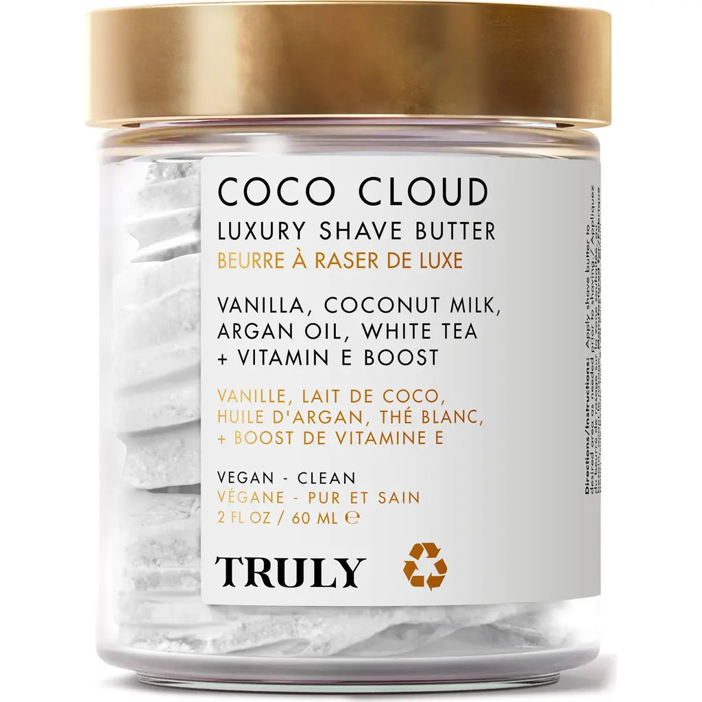 TRULY BEAUTY Coco Cloud Luxury Shave Butter at Nordstrom, Size 6 Oz | Nordstrom