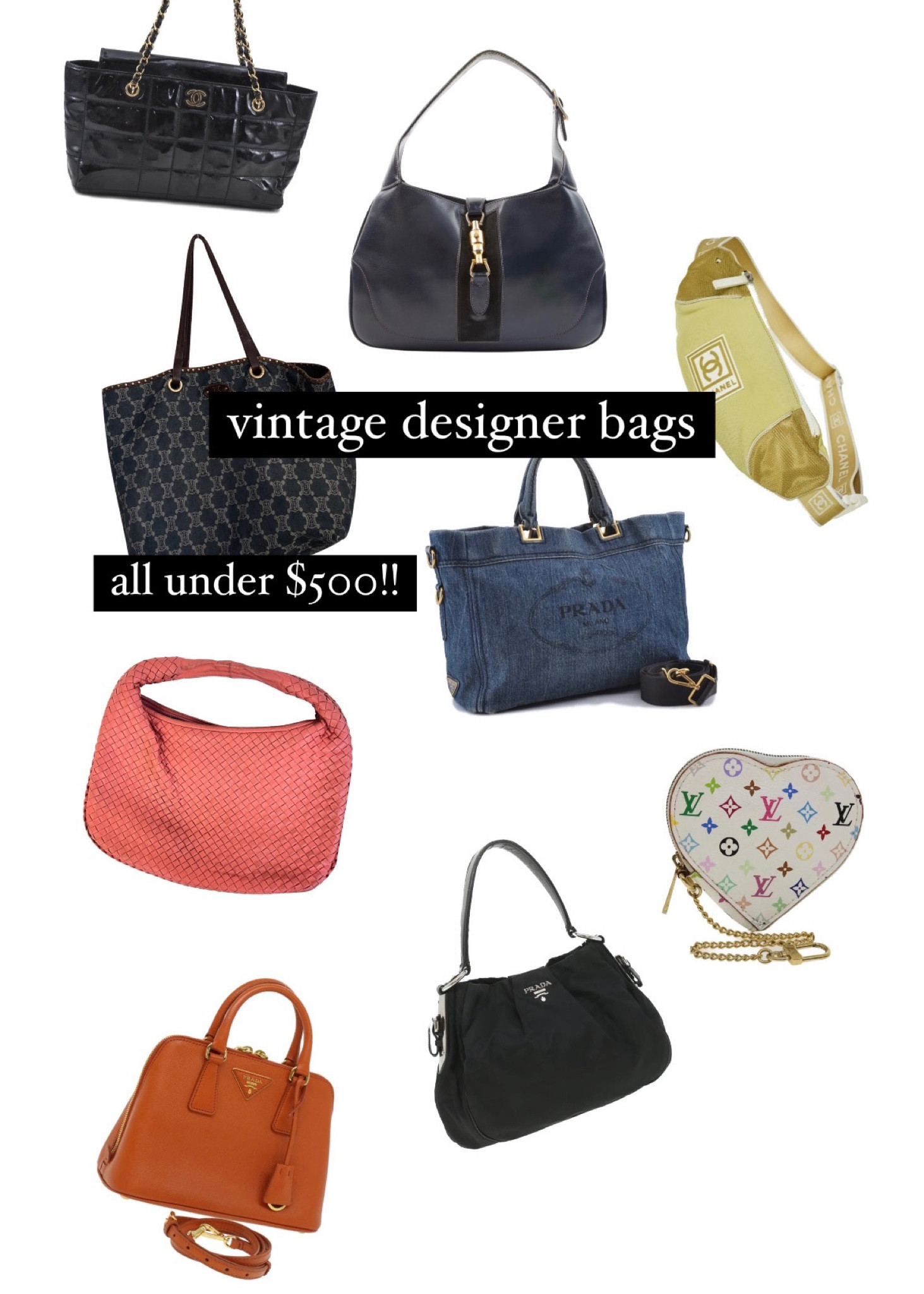 Vintage designer bags pick of the week! All handbags are under $500

#LTKsalealert #LTKitbag