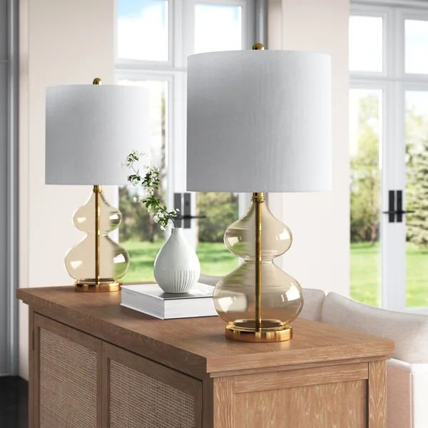 25.25" Table Lamp Set (Set of 2) | Wayfair North America