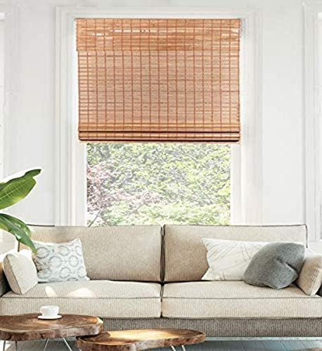 CHICOLOGY Blinds, Roman Home Bamboo Patio, Blinds & Shades, Window Shade, 31"W X 64"H, Squirrel | Amazon (US)