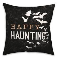 Happy Haunting Bats Throw Pillow | Michaels Stores