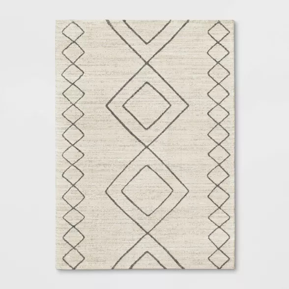 Reed Diamond Geometric Rug Cream - Project 62™ | Target