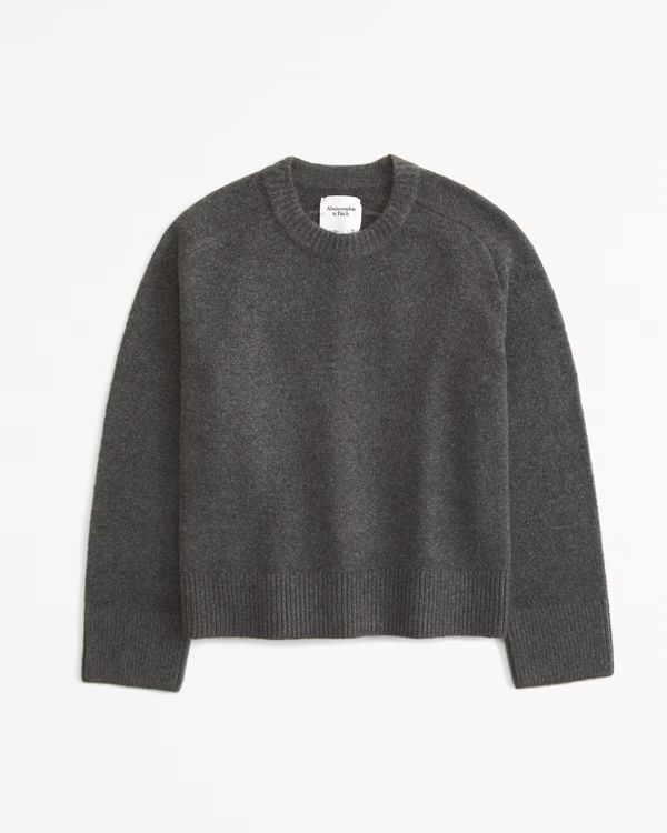 The A&F Madeline Crew Sweater | Abercrombie & Fitch (US)