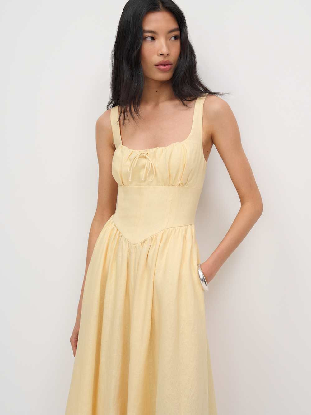 Balia Linen Dress | Reformation (Global)