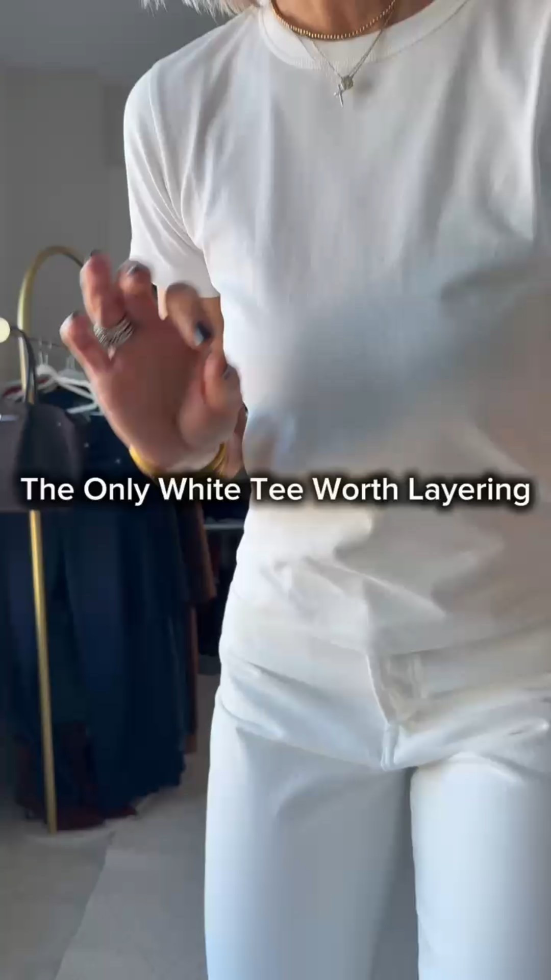 Size up for a more oversize fit in both tees! Get your true size if you want them fitted.

I’m wearing my true to size 28 in these 100% cotton jeans  

#LTKmomlife #LTKSeasonal #LTKootd