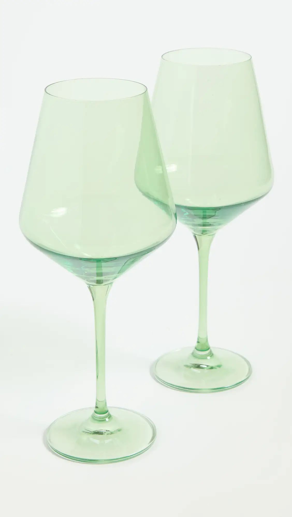 Estelle Colored Glass Stemware Set of 2 | Shopbop | Shopbop