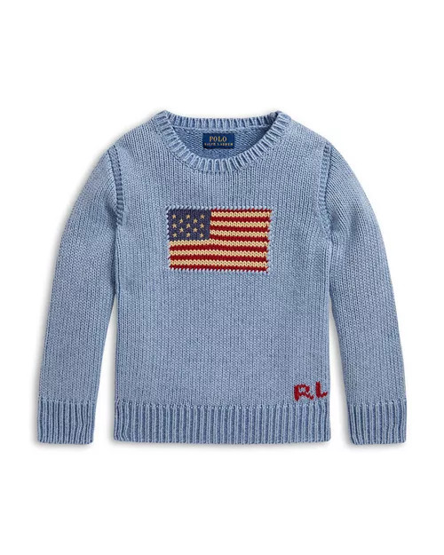 Boys' The Iconic Flag Sweater - Little Kid, Big Kid | Bloomingdale's (US)
