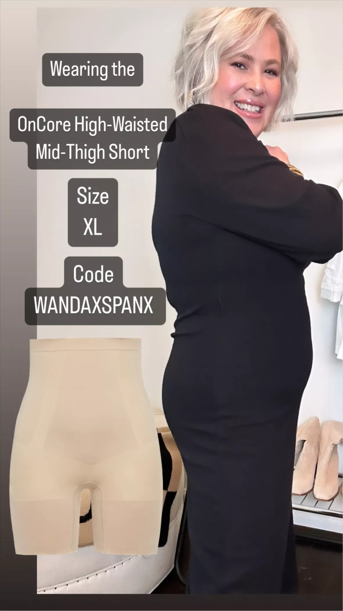 SPANX Shapewear for Women Oncore High-Waisted Brief