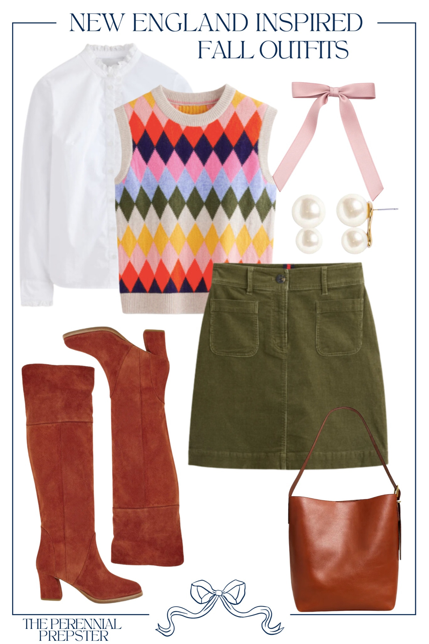 Classic style New England inspired preppy fall outfit idea 

#LTKSeasonal