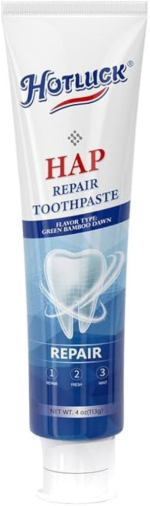 Hotluck hap Repair Toothpaste，Nano Hydroxyapatite Toothpaste, Teeth Whitening Toothpaste, for O... | Amazon (US)