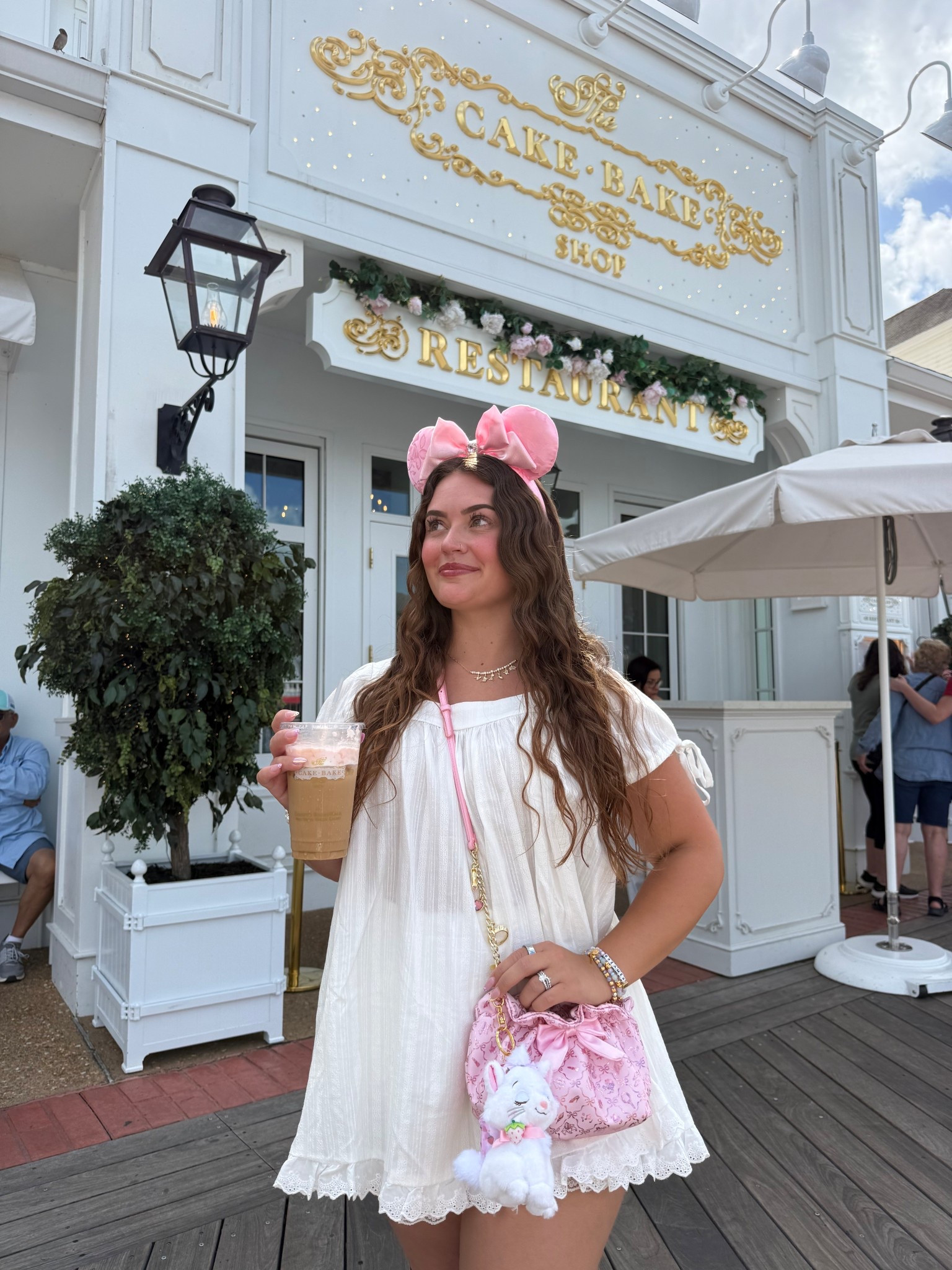 Cute whimsical girly outfit💗✨ the amount of compliments. I got today at Disney on this outfit was insane! #Whimsical #SabrinaCarpenter #disney

#LTKootd