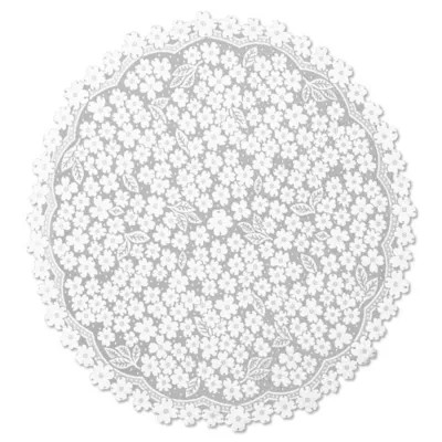 Heritage Lace® Dogwood 42-Inch Round Table Topper  | Bed Bath & Beyond | Bed Bath & Beyond