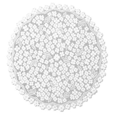 Heritage Lace® Dogwood 42-Inch Round Table Topper  | Bed Bath & Beyond | Bed Bath & Beyond